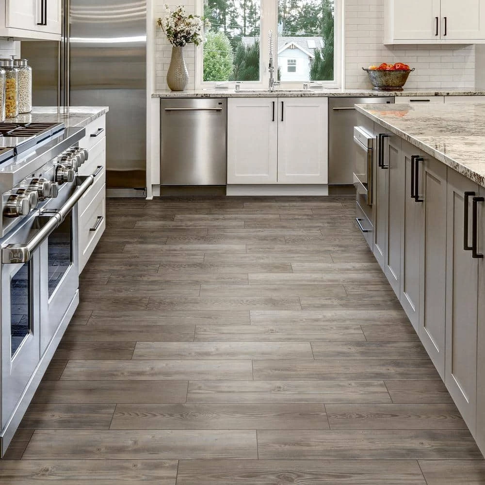 Lifeproof 7.5 in. W Acre Heights Wood Click Lock Luxury Vinyl Plank Flooring (19.8 sq. ft./case) 9 Lifeproof 7.5 in. W Acre Heights Wood Click Lock Luxury Vinyl Plank Flooring (19.8 sq. ft./case) - Image 9