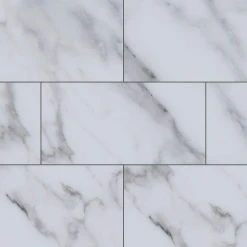Lifeproof 12 in. W Anna Maria Marble Click Lock Luxury Vinyl Tile Flooring (23.82 sq. ft./case)