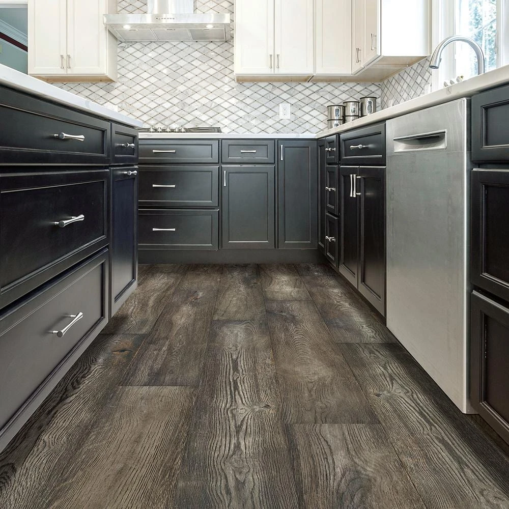 Lifeproof Badlands Oak 7mm Thick x 6.5 in. Wide x Varying Length Waterproof Engineered Hardwood Flooring (19.50 sq.ft.) 4 Lifeproof Badlands Oak 7mm Thick x 6.5 in. Wide x Varying Length Waterproof Engineered Hardwood Flooring (19.50 sq.ft.) - Image 4
