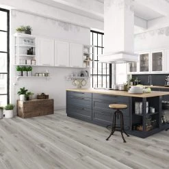 Lifeproof Banff Gray Hickory 7.13 in. W x 48.03 in. L Waterproof High Traffic Luxury Vinyl Plank Flooring (19.05 sq. ft./case) -Lifeproof Sales Store banff gray lifeproof vinyl plank flooring hlvspc028 c 31 1000