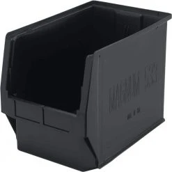 Magnum 13-Gal. Storage Tote in Black (3-Pack) by QUANTUM STORAGE SYSTEMS