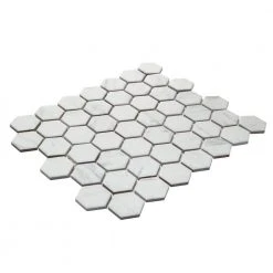 Lifeproof Carrara 10 in. x 12 in. x 6.35 mm Ceramic Hexagon Mosaic Floor and Wall Tile (0.81 sq. ft./Each) 15 Lifeproof Carrara 10 in. x 12 in. x 6.35 mm Ceramic Hexagon Mosaic Floor and Wall Tile (0.81 sq. ft./Each) -Lifeproof Sales Store carrara lifeproof ceramic tile lp5015hexhd1p2 77 1000