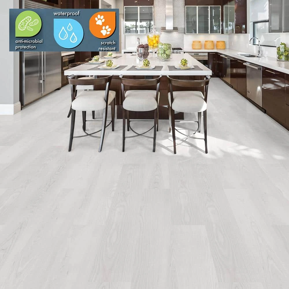 Lifeproof 8.7 in. W Driftwood Beach Click Lock Luxury Vinyl Plank Flooring (20.06 sq. ft./case) 2 Lifeproof 8.7 in. W Driftwood Beach Click Lock Luxury Vinyl Plank Flooring (20.06 sq. ft./case) - Image 2