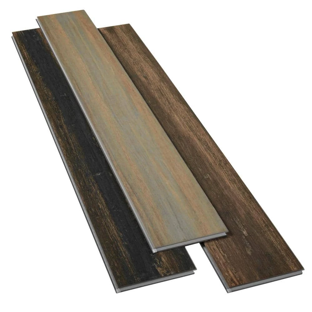 Lifeproof Gallaway 7 mm T x 5.12 in. W x 36.22 in. L Waterproof Engineered Click Bamboo Flooring (15.45 sq. ft./case) 3 Lifeproof Gallaway 7 mm T x 5.12 in. W x 36.22 in. L Waterproof Engineered Click Bamboo Flooring (15.45 sq. ft./case) - Image 3