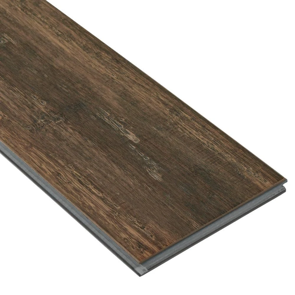 Lifeproof Gallaway 7 mm T x 5.12 in. W x 36.22 in. L Waterproof Engineered Click Bamboo Flooring (15.45 sq. ft./case) 4 Lifeproof Gallaway 7 mm T x 5.12 in. W x 36.22 in. L Waterproof Engineered Click Bamboo Flooring (15.45 sq. ft./case) - Image 4