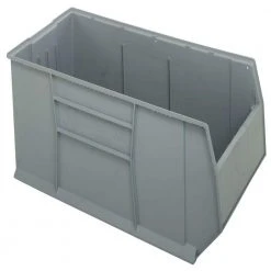 Quantum Rackbin 42 in. 63-Gal. Storage Tote in Gray (1-Pack) by QUANTUM STORAGE SYSTEMS