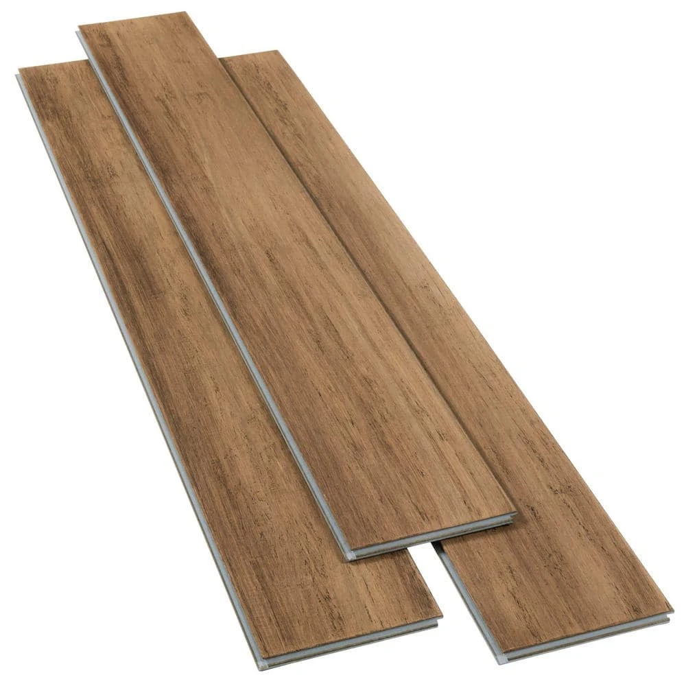 Lifeproof Hillside 7 mm T x 5.12 in. W x 36.22 in. L Waterproof Engineered Click Bamboo Flooring (15.45 sq. ft./case) 3 Lifeproof Hillside 7 mm T x 5.12 in. W x 36.22 in. L Waterproof Engineered Click Bamboo Flooring (15.45 sq. ft./case) - Image 3