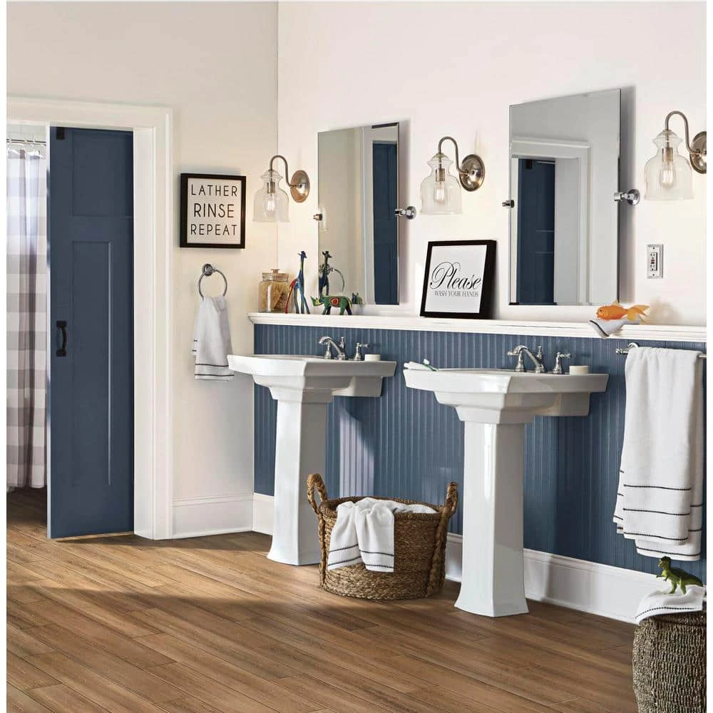 Lifeproof Hillside 7 mm T x 5.12 in. W x 36.22 in. L Waterproof Engineered Click Bamboo Flooring (15.45 sq. ft./case) 2 Lifeproof Hillside 7 mm T x 5.12 in. W x 36.22 in. L Waterproof Engineered Click Bamboo Flooring (15.45 sq. ft./case) - Image 2