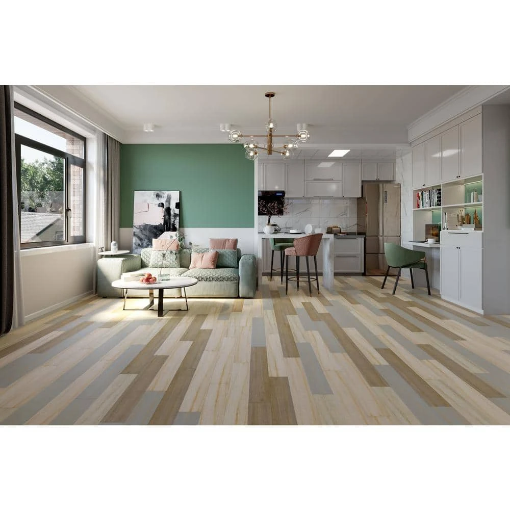 Lifeproof Laona 7 mm T x 5.12 in. W x 36.22 in. L Waterproof Engineered Click Bamboo Flooring (15.45 sq. ft./case) 3 Lifeproof Laona 7 mm T x 5.12 in. W x 36.22 in. L Waterproof Engineered Click Bamboo Flooring (15.45 sq. ft./case) - Image 3