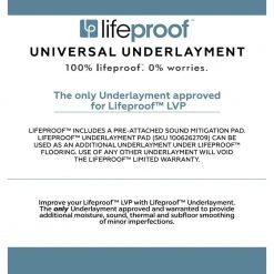 Lifeproof 100 sq. ft. 3.9 ft. x 25.7 ft. x 0.059 in. Premium Universal Underlayment -Lifeproof Sales Store lifeproof underlayment a64368 fa 1000