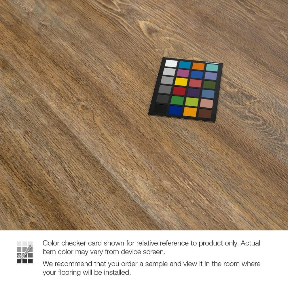 Lifeproof Moose Lake Chestnut 8.98 in. W x 48.03 in. L Waterproof Click Lock Luxury Vinyl Plank Flooring (17.98 sq. ft./case) 4 Lifeproof Moose Lake Chestnut 8.98 in. W x 48.03 in. L Waterproof Click Lock Luxury Vinyl Plank Flooring (17.98 sq. ft./case) - Image 4