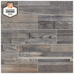 Lifeproof Pewter Wood 6 in. x 24 in. Glazed Porcelain Floor and Wall Tile (14.55 sq. ft. / case)