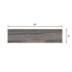 Lifeproof Pewter Wood 6 in. x 24 in. Glazed Porcelain Floor and Wall Tile (14.55 sq. ft. / case) -Lifeproof Sales Store pewter wood lifeproof porcelain tile lp53624hd1pr 66 1000