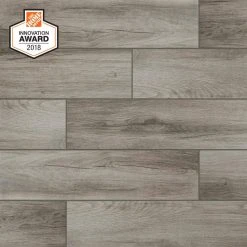 Lifeproof Shadow Wood 6 in. x 24 in. Porcelain Floor and Wall Tile (14.55 sq. ft. / case)